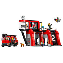 LEGO City Fire Station with Fire Truck 60414