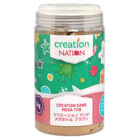 Creation Nation Creation Sand Mega Tub - Brown