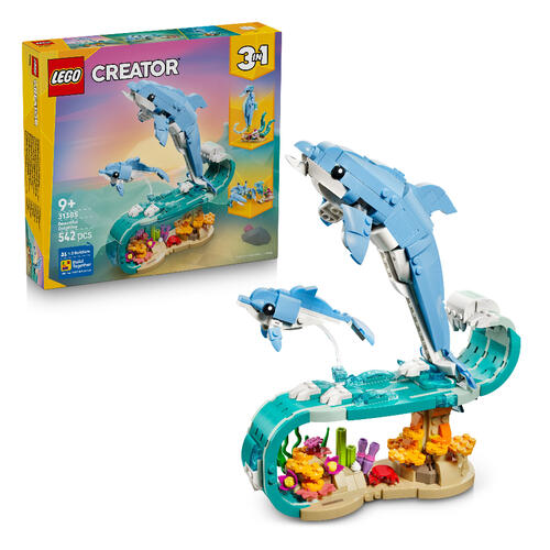 (Pre-Order) LEGO Creator Sea Animals: Beautiful Dolphins 31385 (Estimated Early Jan 2026)