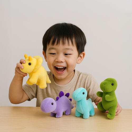 playpop Mini Dino Safari Plush - Assorted (1 Pc)