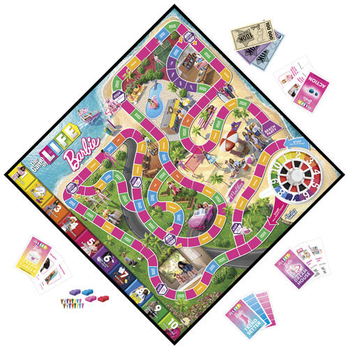 Hasbro Gaming Game Of Life Barbie