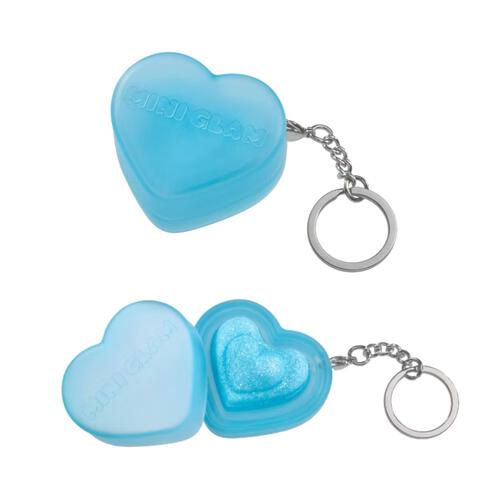 Mini Glam Cosmetic Heart Glitter Balm - Assorted (1 Pc)