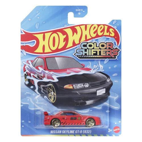 Hot Wheels Car, 1 Color-Changing Toy Vehicle In 1:64 Scale