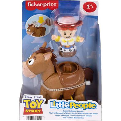 Fisher-Price Little People Toy Story Bobbin' Bullseye & Jessie Figure Set