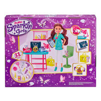 Zuru Sparkle Girlz 10.5 Inch Doll Pet Clinic Playset - Assorted