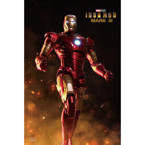 ZD Toy Iron Man Mark 3 with Lighting Function
