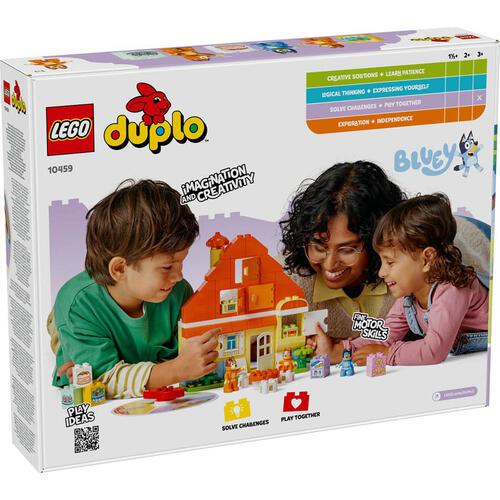 LEGO Duplo Bluey Bluey's Family House with Memory Game 10459