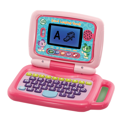 LeapFrog 2 In 1 Leaptop Touch Pink