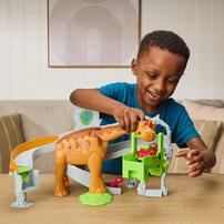 Paw Patrol The Dino Movie Lift & Race Dino Deluxe Playset