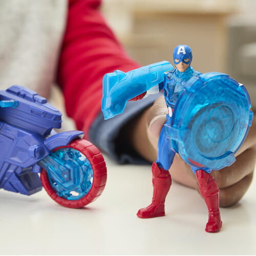 Avengers 4 in 1 Captain America Shield Shot Cycle