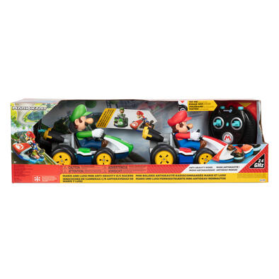 Nintendo Mario Kart Mini RC Racer - Mario & Luigi 2-pack