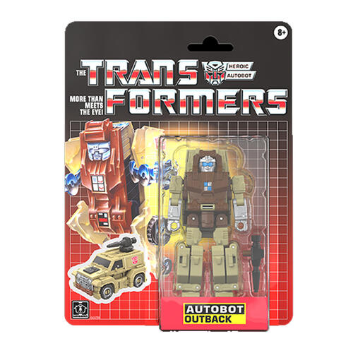 Transformers Retro G1 Autobot Outback Action Figure
