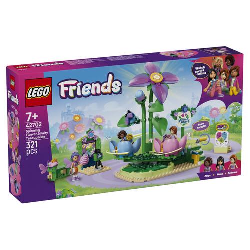 (Pre-order) LEGO Friends Spinning Flower & Fairy Teacup Ride (Estimated Early June 2026)