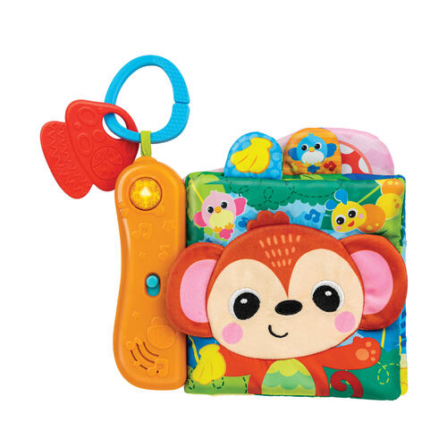 Winfun Jungle Animals Sensory Book