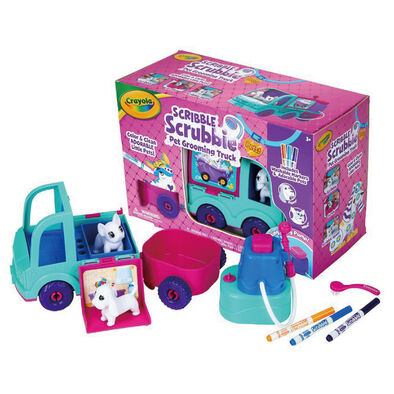Crayola Painted Variety Pet Grooming Fat Truck