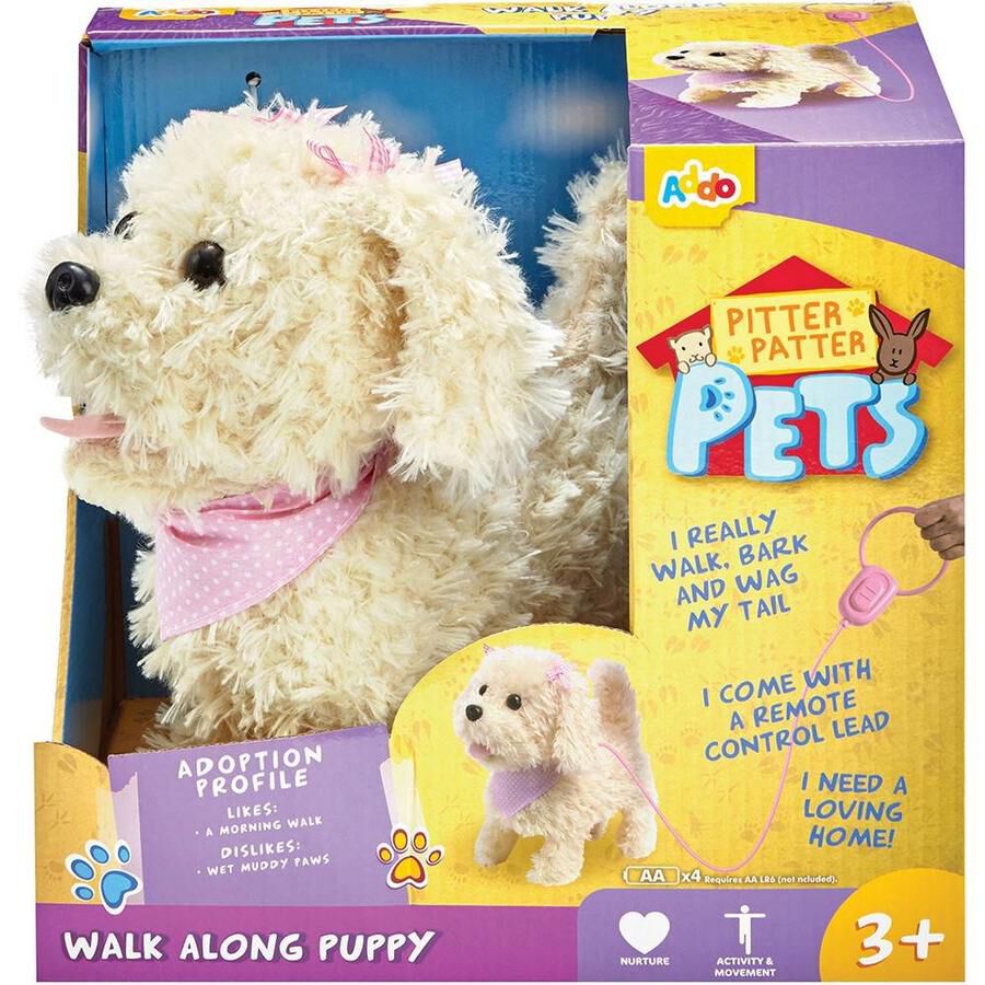 walk along puppy toy