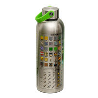 Paladone Minecraft Metal Water Bottle With Carry Loop