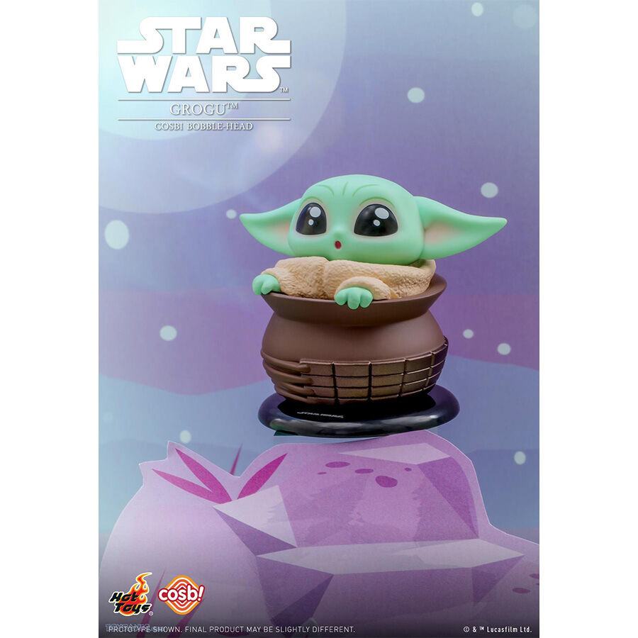 Hot Toys Star Wars Grogu Cosbi Bobble-Head Blind Box