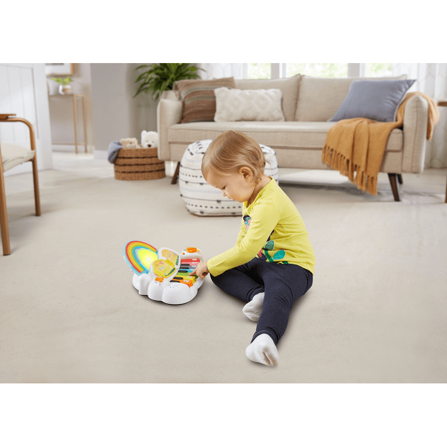 LeapFrog Learn And Groove Rainbow Lights Piano – Giocattolo Musicale Interattivo Con Luci, Canzoni E Colori Per Bambini 6+ Mesi