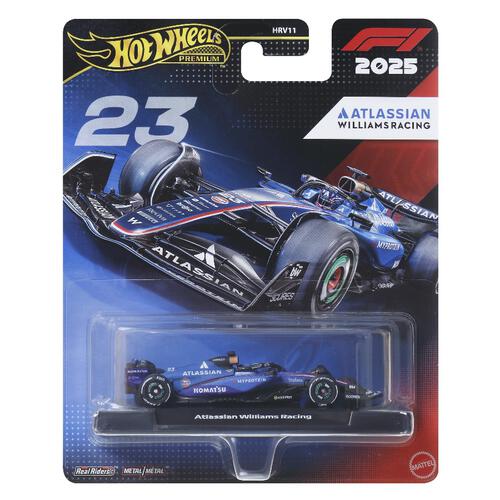 Hot Wheels 1:64 Scale Premium Die-Cast Formula 1 Collectible Toy Race Car Asst.