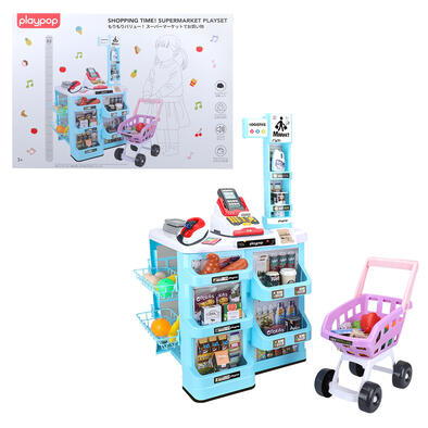 playpop Shopping Time! Supermarket Playset