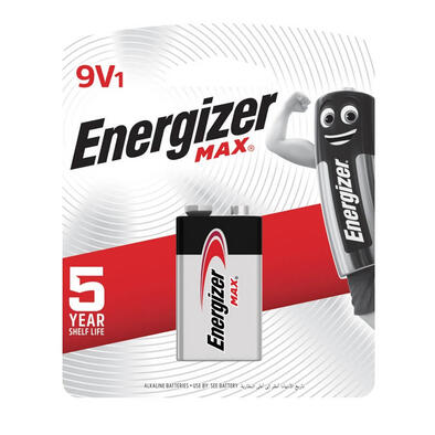 Energizer Max 9V Battery