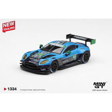 (Pre-order) Mini Gt Aston Martin Vantage Gt3 Evo #44 Magnus Racing 2025 Imsa Daytona 24 Hrs / Blister Packaging (Expected December 2026)