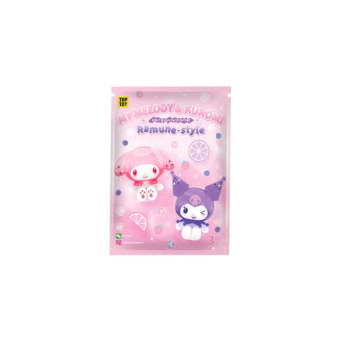 MY MELODY & KUROMI Ramune-style Mini Figure Series Blind Bag (1 Pcs)
