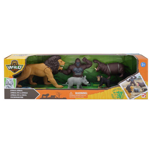 Wild Quest Jungle Animal Playset