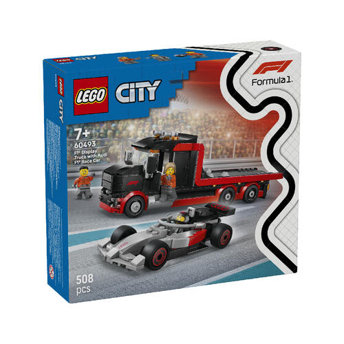 LEGO LEGO City F1 Display Truck with Audi F1 Race Car 60493