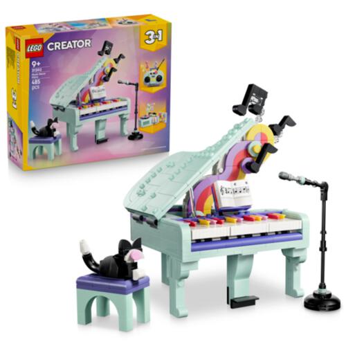 (Pre-order) LEGO Creator Music Decor Piano with Cat (Estimated Early June 2026)