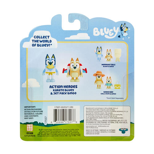 BLUEY S9 FIGURE 2PACK - Assorted