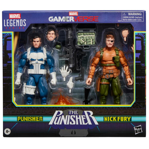 Marvel Legends Series Gamerverse Punisher and Nick Fury