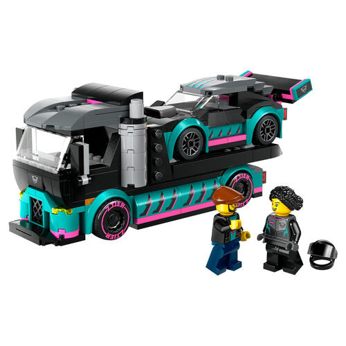 LEGO City Race Car and Car Carrier Truck 60406