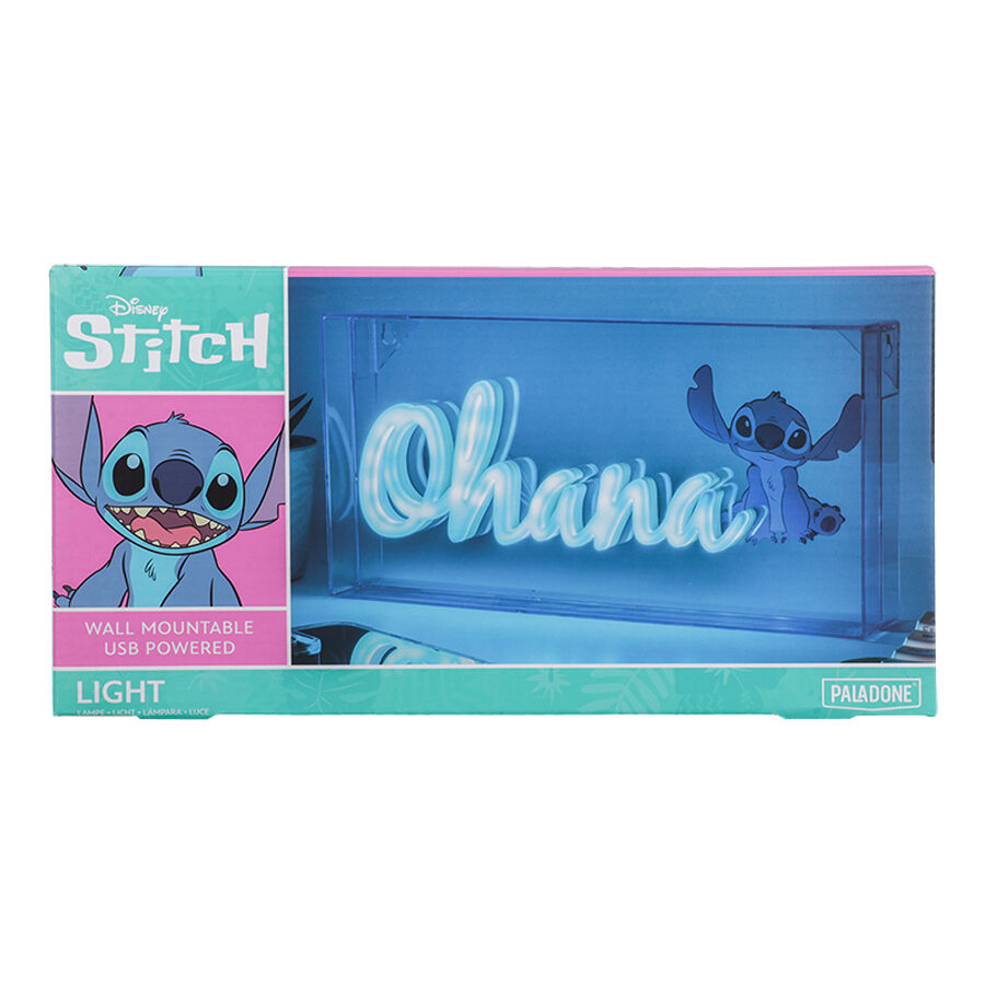 Paladone Disney Stitch Ohana LED Neon Light | Toys”R”Us – Singapore
