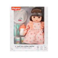 playpop 12" Baby Doll Eating Time Set