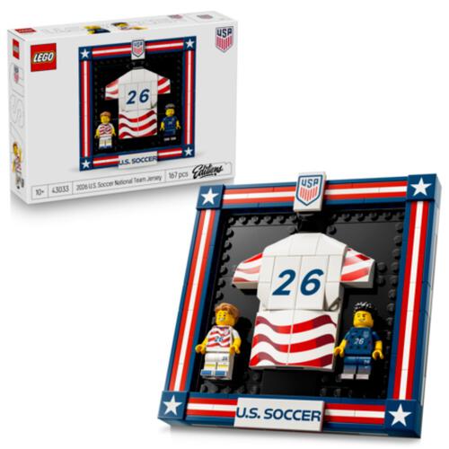 LEGO Editions Football 2026 U.S. Soccer National Team Jersey 43033