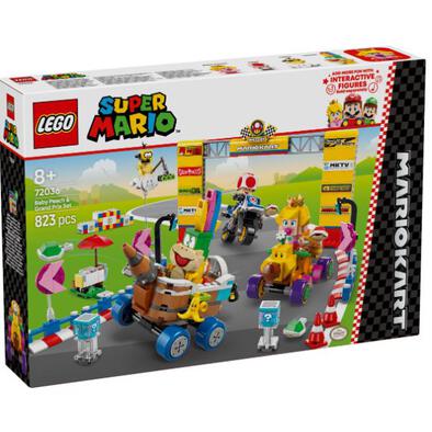  LEGO Super Mario: Mario Kart – Baby Peach & Grand Prix Set 72036 