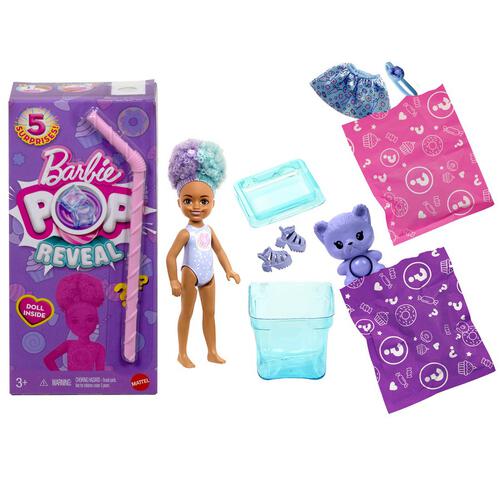Barbie Pop Reveal Chelsea Glitz Series -Assorted