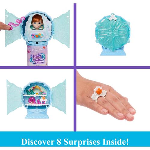 Disney Frozen Jewel Reveal Anna Fashion Doll