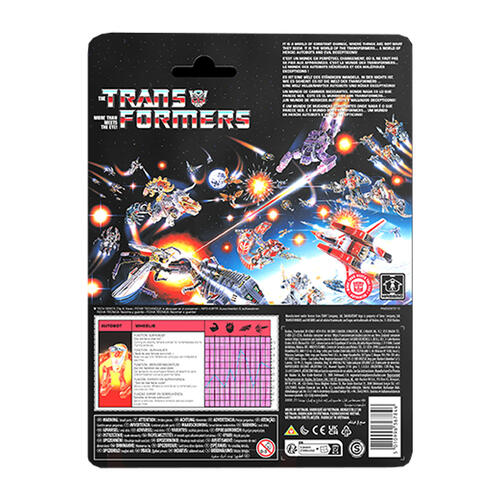 Transformers Retro G1 Autobot Wheelie Action Figure