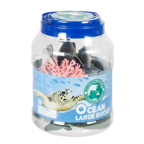 World Animal Collection Ocean Large Bucket | Toys