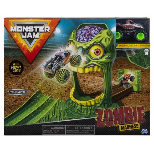 Monster Jam 1:64 Basic Stunt Playset - Assorted
