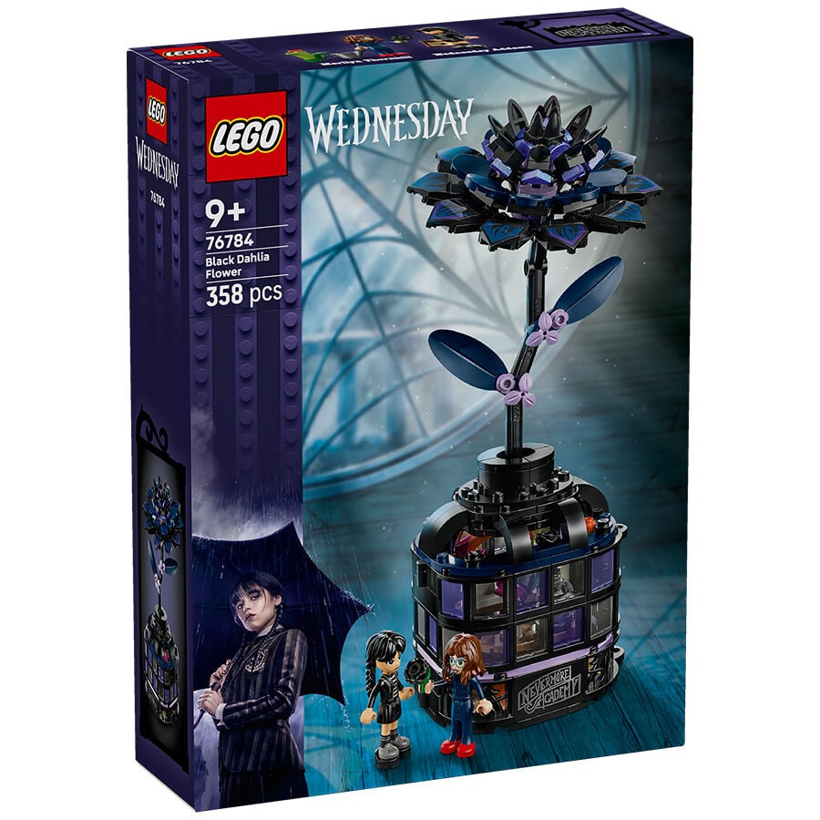 LEGO Wednesday Black Dahlia Flower 76784 | Toys”R”Us – Singapore