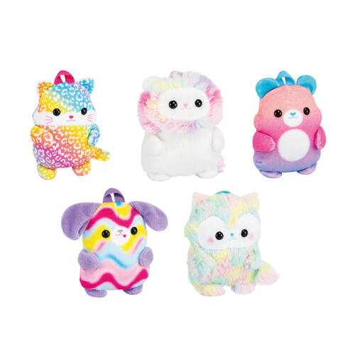 Real Littles S7 Soft Toy Pet Backpack Single Pk Cdu - Assorted