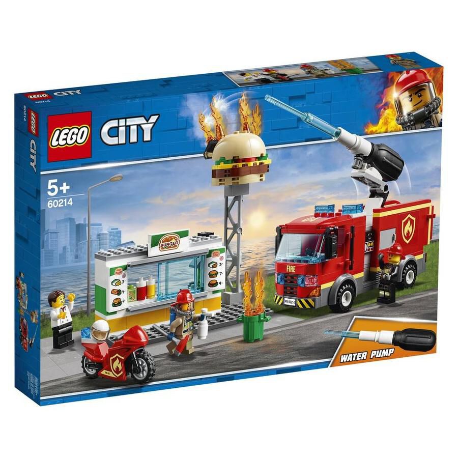 LEGO City Burger Bar Fire Rescue 60214 