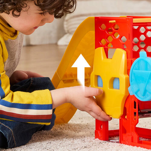 Iron Man And His Amazing Friends Iron Garage Playset