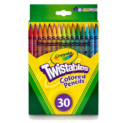 Crayola 30 Twistable Colored Pencils