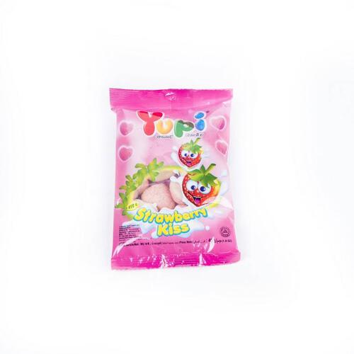 Yupi Gummy Candies - Strawberry Kiss 45G
