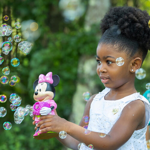 Disney Action Bubble Blower - Minnie